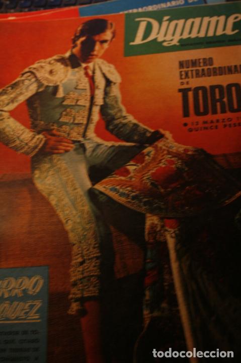 Tauromaquia: DIGAME CURRO VAZQUEZ VALENCIA VITI JOSELITO EL CORDOBES DIEGO PUERTA PACO CAMINO PALOMO LINARES YIYO