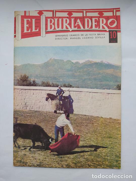Stierkampf: El Burladero. Semanario gr&aacute;fico de la Fiesta Brava. N&ordm; 144. 16 de noviembre de 1966. TDKC92