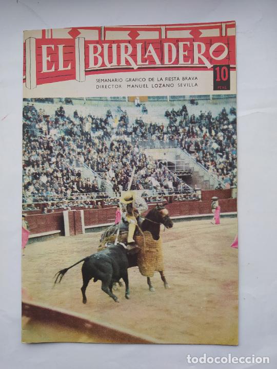 Tauromaquia: El Burladero. Semanario gr&aacute;fico de la Fiesta Brava. N&ordm; 128. 27 de julio de 1966. TDKC92