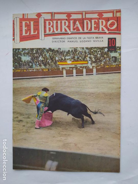 Tauromachie: El Burladero. Semanario gr&aacute;fico de la Fiesta Brava. N&ordm; 126. 13 de julio de 1966. TDKC92