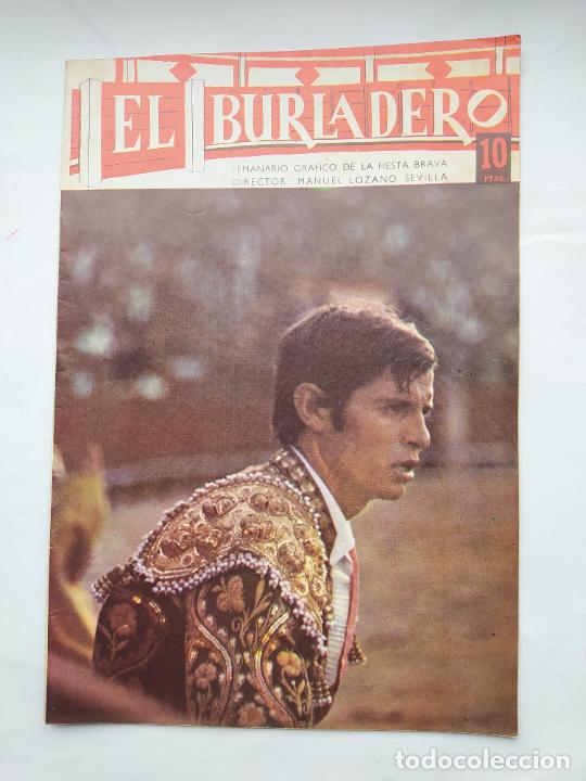Tauromaquia: El Burladero. Semanario gr&aacute;fico de la Fiesta Brava. N&ordm; 119. 24 de mayo de 1966. TDKC92
