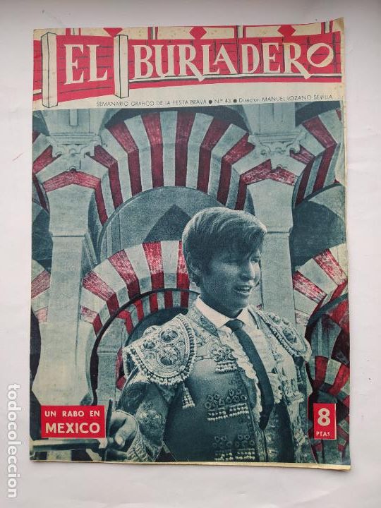 Stierkampf: El Burladero. Semanario gr&aacute;fico de la Fiesta Brava. N&ordm; 43. 9 de diciembre de 1964. CORDOBES. TDKC92