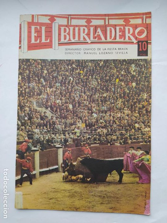 Tauromachie: El Burladero. Semanario gr&aacute;fico de la Fiesta Brava. N&ordm; 121. 8 JUNIO 1966. TDKC92