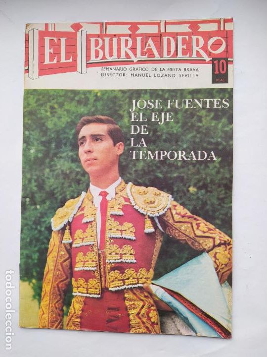 Stierkampf: EL BURLADERO N&ordm; 157. SEMANARIO GRAFICO DE LA FIESTA BRAVA. 15 FEBRERO 1967. JOSE FUENTES TDKC92