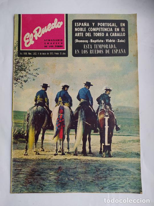 Tauromaquia: REVISTA EL RUEDO. N&ordm; 1602. 4 DE MARZO 1975. FERIA DE CASTELLON. A&Ntilde;O XXXII. TDK289B