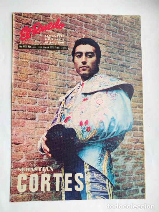 Stierkampf: EL RUEDO SEMANARIO GRAFICO DE LOS TOROS N&ordm; 1612 13 MAYO 1975 - SEBASTIAN CORTES. TDK289B