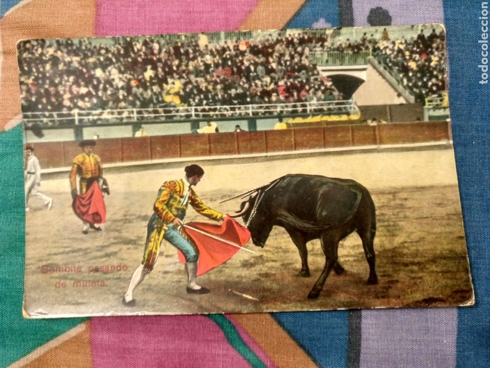 Bullfighting: BOMBITA PASANDO DE MULETA TOROS