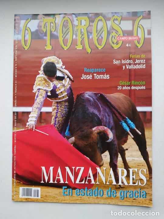 Stierkampf: 6 TOROS 6. N&ordm; 881 SEMANARIO DE ACTUALIDAD TAURINA. 17 MAYO 2011. MANZANARES. TDKC99