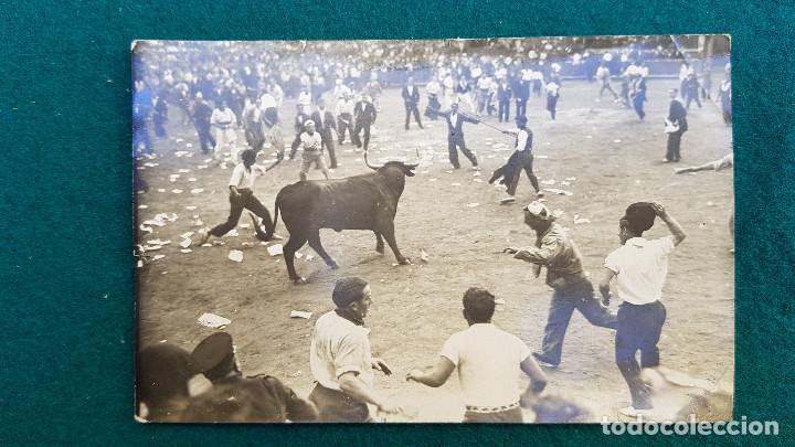 Tauromaquia: POSTAL ENCIERRO SAN FERMIN PAMPLONA - FOTO J. GALLE