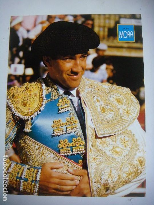 Tauromaquia: FOTO DEL TORERO JUAN MORA TAMA&Ntilde;O CUARTILLA-(&)