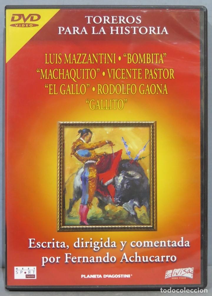 Bullfighting: DVD. MAZZANTINI. BOMBITA. MACHAQUITO. VICENTE PASTOR. EL GALLO. RODOLFO GAONA. GALLITO