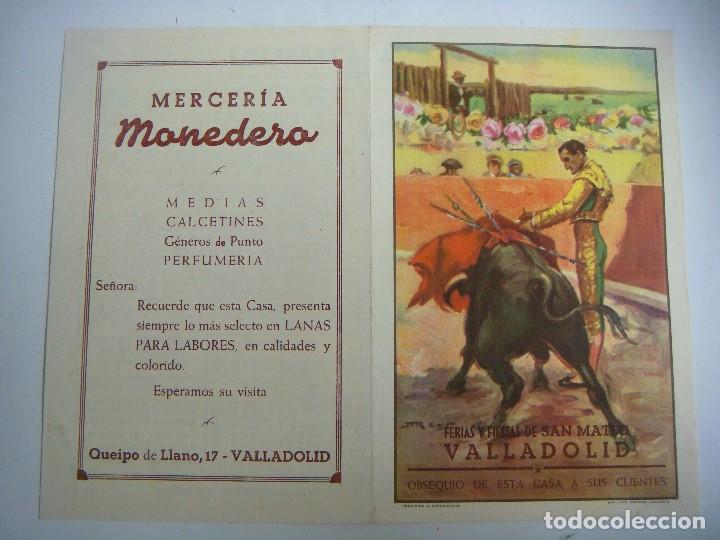 Tauromaquia: CARTEL DE FERIA PLAZA DE TOROS DE VALLADOLID SEPTIEMBRE 1948