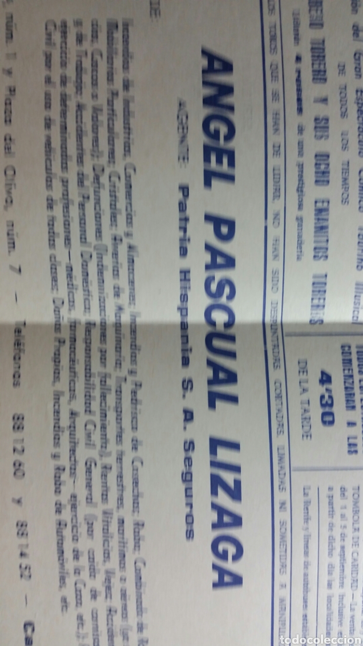 Tauromaquia: CALATAYUD Programa de Toros de mano a&ntilde;o 1971 - Foto 5