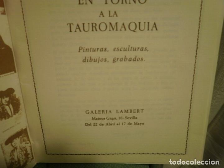 Tauromaquia: Cat&aacute;logo de exposici&oacute;n taurina. - Foto 4