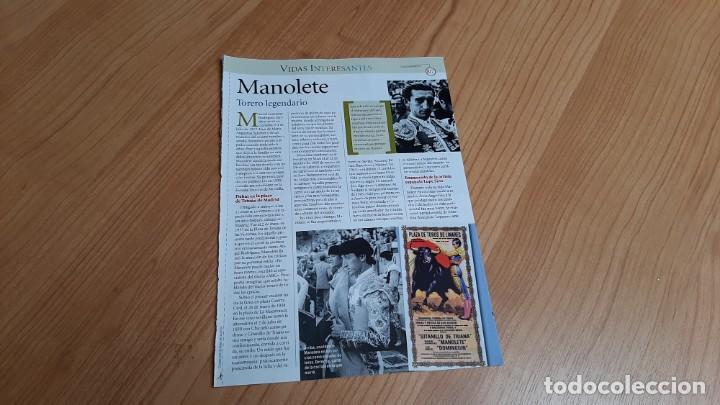 Tauromaquia: Manolete -- Torero legendario -- Vidas interesantes -- Revista Pronto