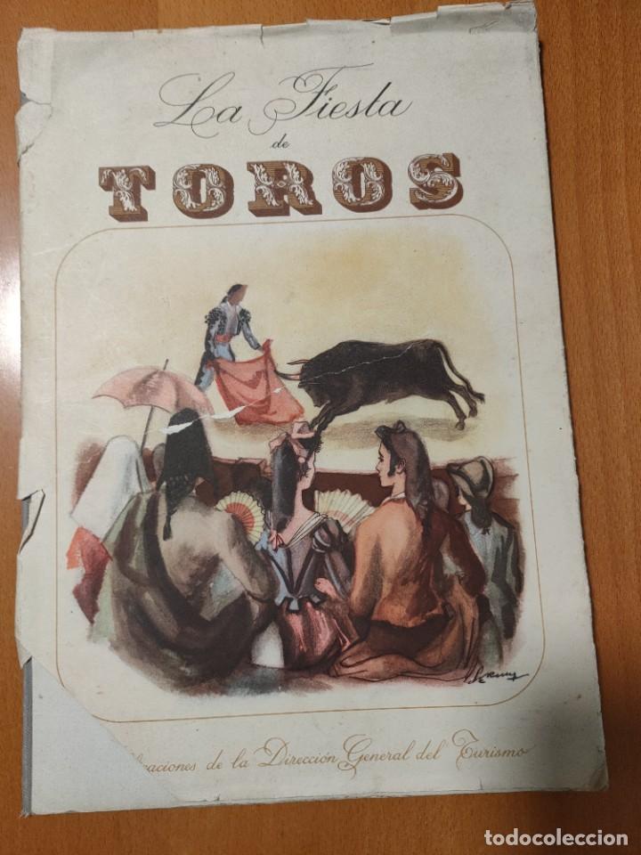 Tauromaquia: La fiesta de los toros Direcci&oacute;n General de Turismo a&ntilde;os 50 dibujos Serny y Esteban