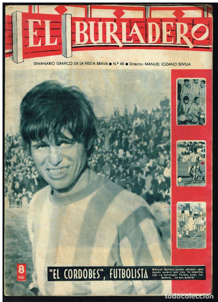 Tauromaquia: EL BURLADERO N&ordm; 48. SEMANARIO GR&Aacute;FICO DE LA FIESTA BRAVA - 1965