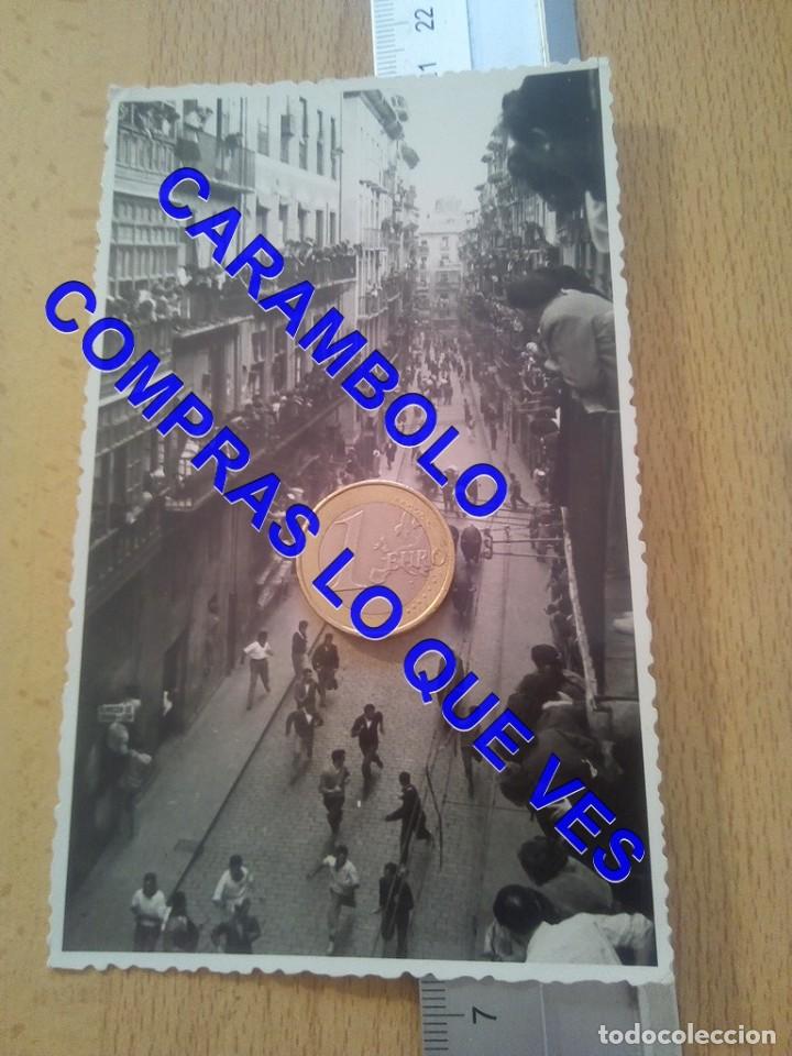 Tauromaquia: ENCIERRO SAN FERMIN SANFERMINES PAMPLONA FOTOGRAFIA RAFAEL BOZANO C75