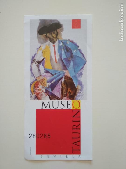 Tauromaquia: ENTRADA MUSEO TAURINO SEVILLA TOROS FIESTA NACIONAL PAQUIRRI, JESUL&Iacute;N, JOS&Eacute; TOM&Aacute;S