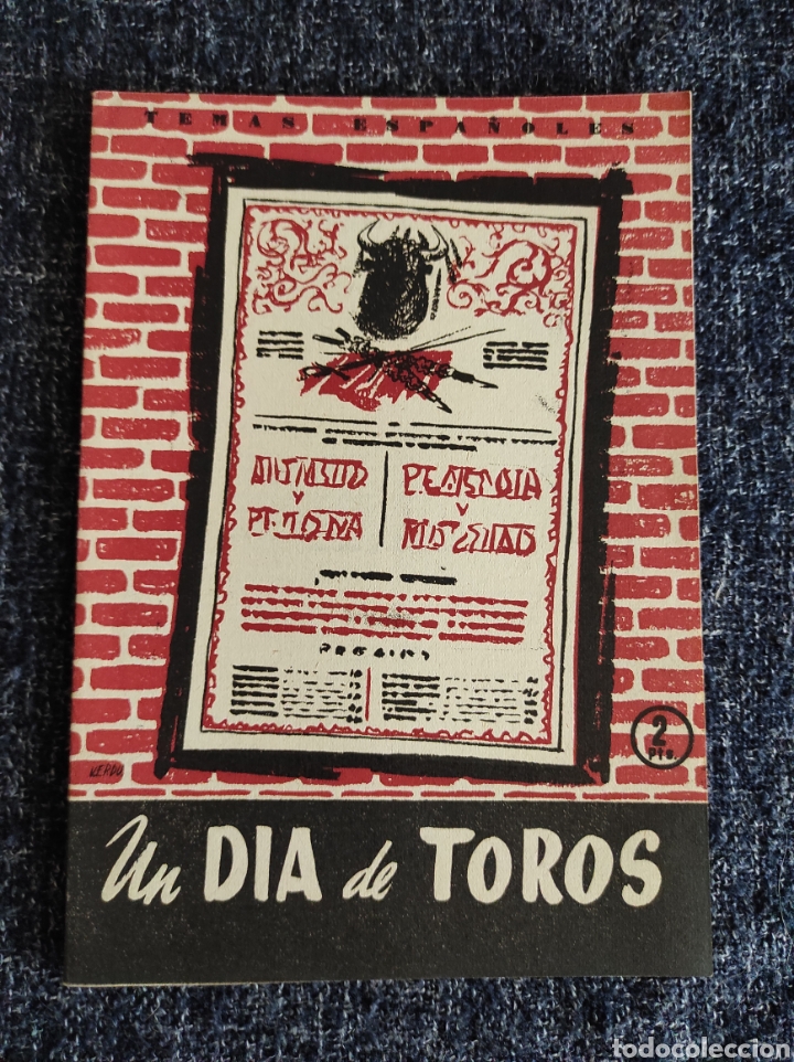 Tauromachia: TEMAS ESPA&Ntilde;OLES N&ordm; 229 UN DIA DE TOROS -editado : a&ntilde;os 60