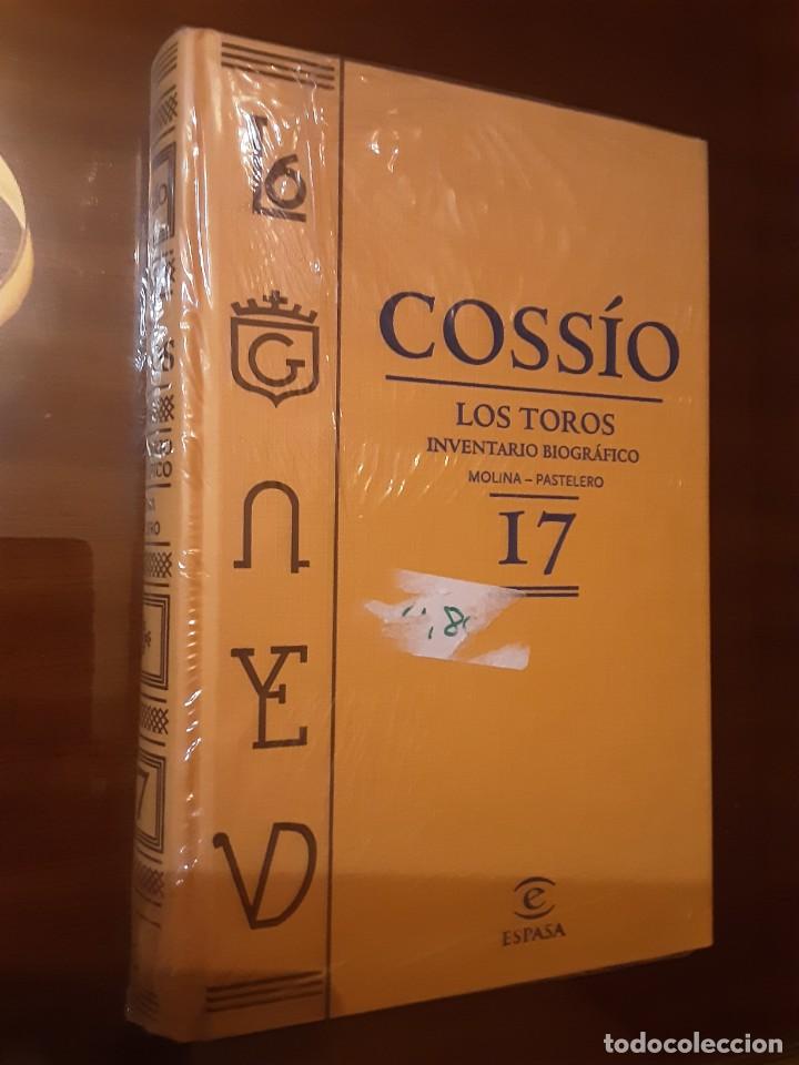 Tauromaquia: TOMO 17. EL COSS&Iacute;O. LOS TOROS. Inventario biogr&aacute;fico.