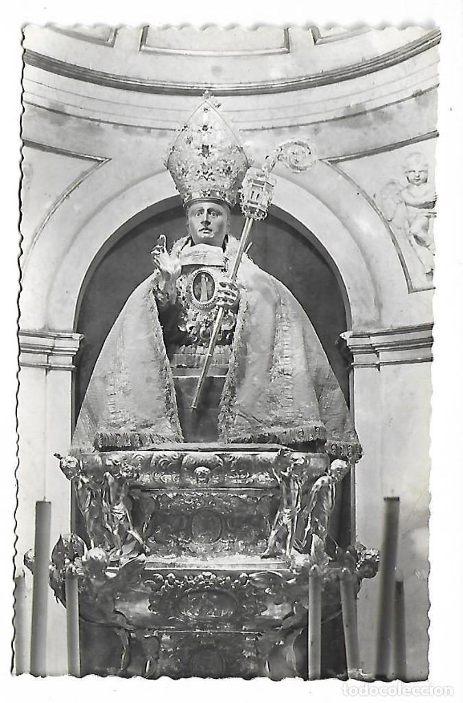 Tauromaquia: 4009- BONITA FOTO-POSTAL DE SAN FERMIN - IGLESIA SAN LORENTO -FOTO -GARRABELLA