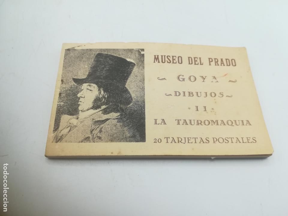 Tauromaquia: 20 TARJETAS POSTALES. MUSEO DEL PRADO. GOYA. DIBUJOS II. LA TAUROMAQUIA. VER FOTOS