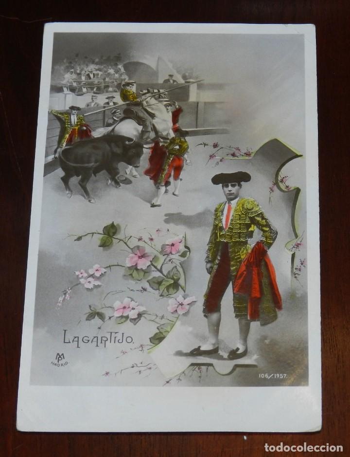 Tauromachie: FOTO POSTAL DEL TORERO LAGARTIJO, ED. MP, MADRID, ESCRITA EN 1910, NO CIRCULADA.