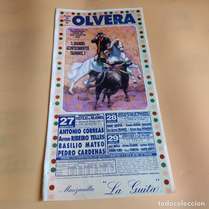 Tauromaquia: OLVERA 1995.A. CORREAS. A. RIBEIRO TELLES.BASILIO MATEO.PEDRO CARDENAS.MARC CRISTOL.J. A. FRANCO.