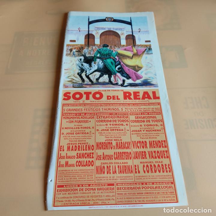 Tauromaquia: SOTO DEL REAL 1993.MANUEL DIAZ EL CORDOBES.JAVIER VAZQUEZ.VICTOR MENDEZ.NI&Ntilde;O DE LA TAURINA.