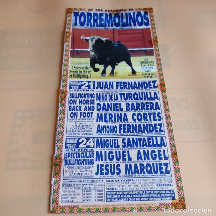 Tauromaquia: TORREMOLINOS 1997.NI&Ntilde;O DE LA TURQUILLA.DANIEL BARRERA.MERINA CORTES.ANTONIO FERNANDEZ.JESUS MARQUEZ.