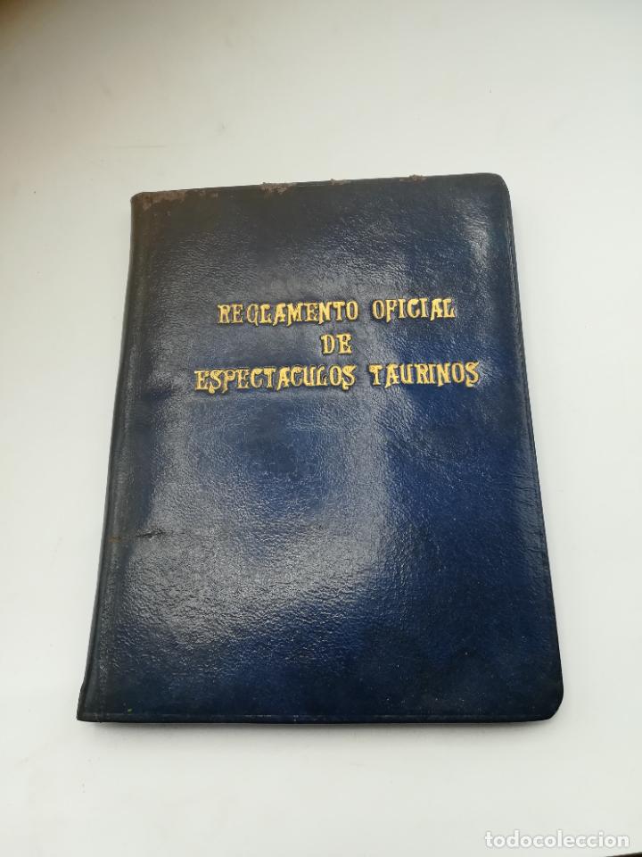 Stierkampf: REGLAMENTO OFICIAL DE ESPECT&Aacute;CULOS TAURINOS. 1962. SOLO TEXTO. 79 P&Aacute;GINAS