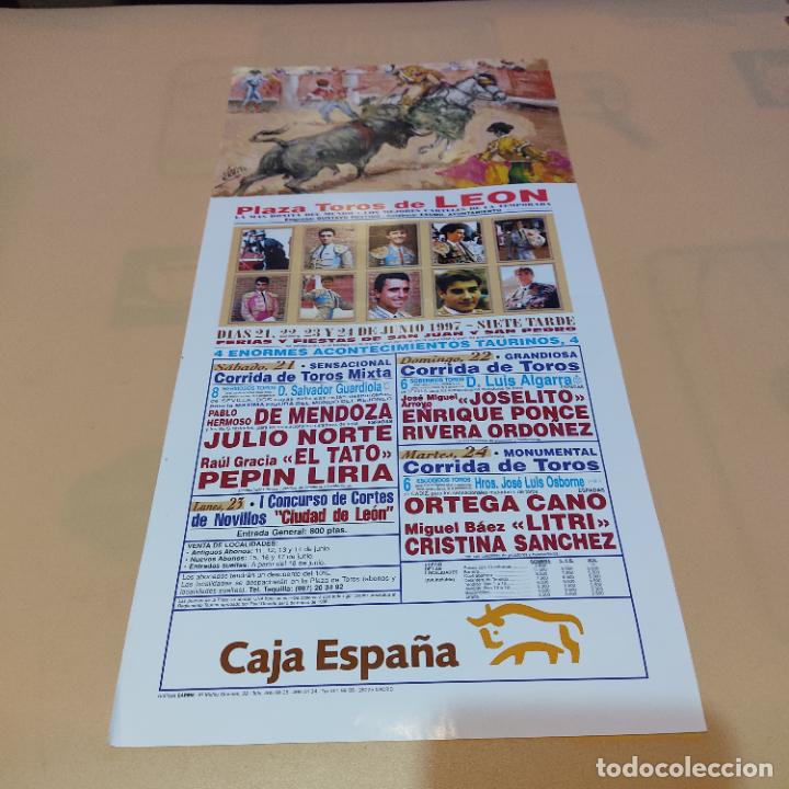 Tauromaquia: LEON 1997.EL TATO.JOSELITO.ENRIQUE PONCE.RIVERA ORDO&Ntilde;EZ.PEPIN LIRIA.JULIO NORTE.CRISTINA SANCHEZ.