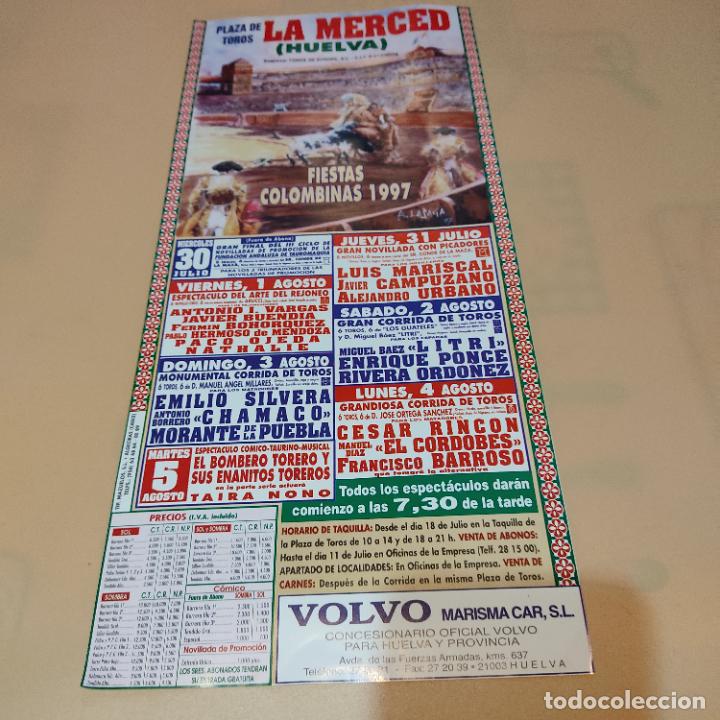 Tauromaquia: LA MERCED 1997.CESAR RINCON.EL CORDOBES.PAO OJEDA.LUIS MARISCAL.LITRI.ENRIQUE PONCE.