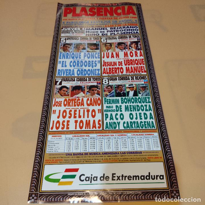 Tauromaquia: PLASENCIA 1998.ENRIQUE PONCE.ELCORDOBES.JUAN MORA JESULIN DE UBRIQUE.RIVERA ORDO&Ntilde;EZ.
