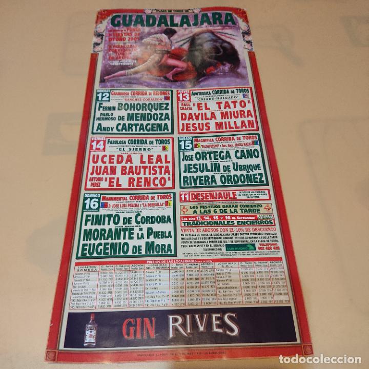 Stierkampf: GUADALAJARA 2001.EL TATO.ORTEGA CANO.JESULIN DE UBRIQUE.JASUS MILLAN.FINITO DE CORDOBA.