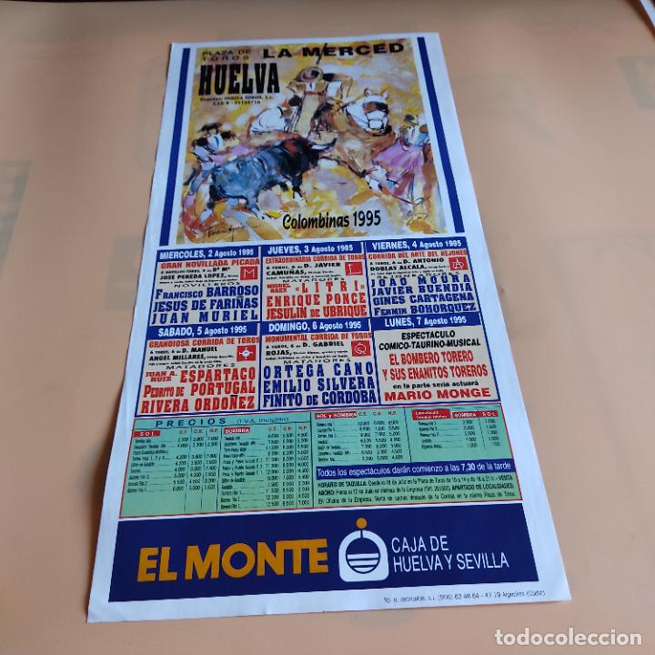 Tauromaquia: HUELVA 1995.LITRI.ESPARTACO.JOAO MOURA.ENRIQUE PONCE.JESULIN DE UBRIQUE.JESUS DE FARI&Ntilde;AS.