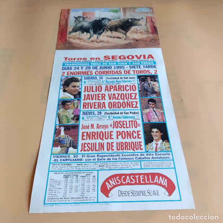 Tauromaquia: SEGOVIA 1995.JULIO APARICIO.JAVIER VAZQUEZ.RIVERA ORDO&Ntilde;EZ.JOSELITO.ENRIQUE PONCE. JESULIN DE UBRIQUE