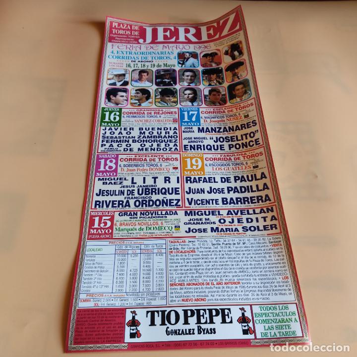 Tauromaquia: JEREZ 1996.JOSELITO.ENRIQUE PONCE.J. MARI MANZANARES.PACO OJEDA.RAFAEL DE PAULA.RIVERA ORDO&Ntilde;EZ.