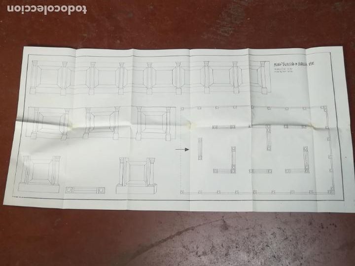 Tauromaquia: PLANO MUSEO TAURINO DE HUELVA. 1992. VER FOTOS