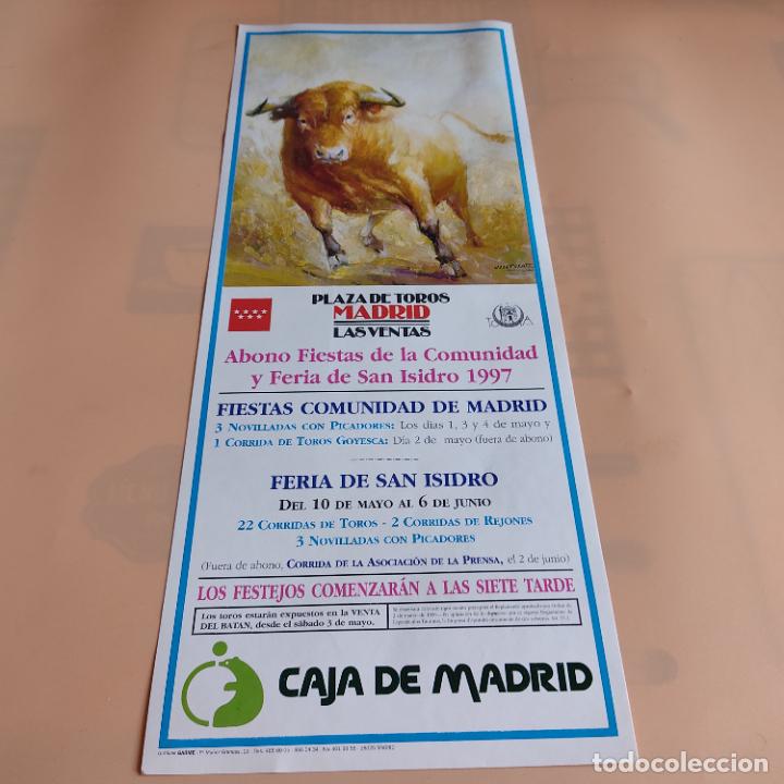 Tauromaquia: LAS VENTAS 1997.CANALES RIVERA.EL TATO.ENRIQUE PONCE.FINITO DE CORDOBA.LITRI.EL FUNDI.JOSELITO.