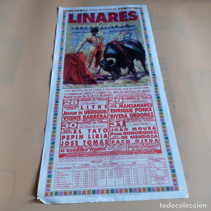 Tauromaquia: LINARES 1996.J.M. MANZANARES.ENRIQUE PONCE.LITRI.VICENTE BARRERA.EL TATO.JOSE TOMAS.RIVERA ORDO&Ntilde;EZ.