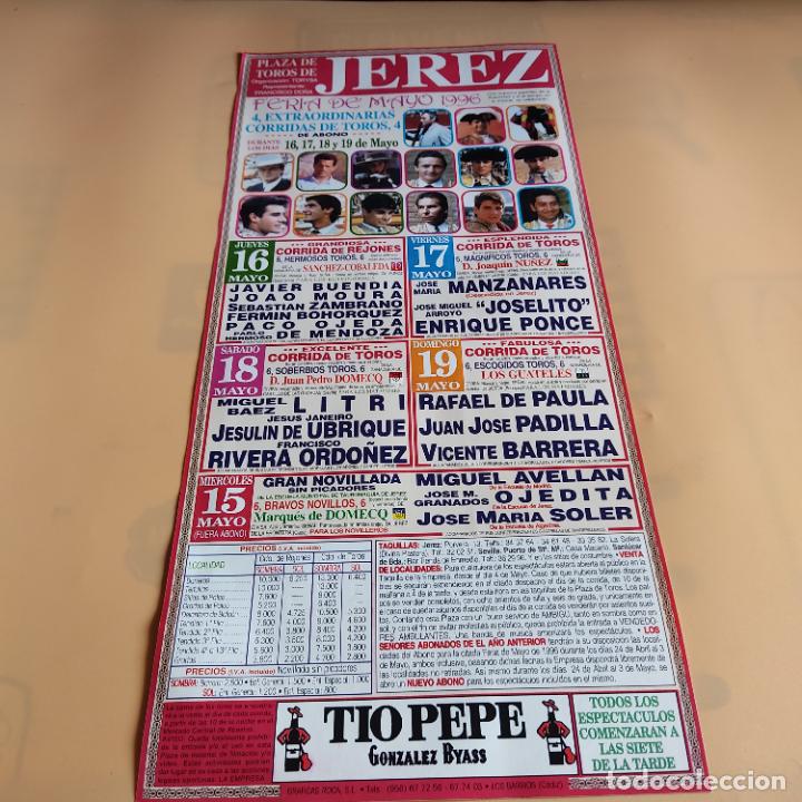 Tauromaquia: JEREZ 1996.RAFAEL DE PAULA.J.M. MANZANARES.JOSELITO.JOAO MOURA.RIVERA ORDO&Ntilde;EZ.J.JOSE PADILLA.