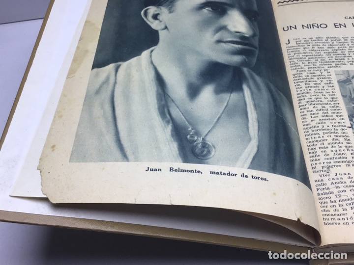 Tauromaquia: LIBRO JUAN BELMONTE-MATADOR DE TOROS SU VIDA Y SUS HAZAÑAS-MANUEL CHAVEZ NOGALES -1ª EDICION 1935 - Foto 2 - 303389148