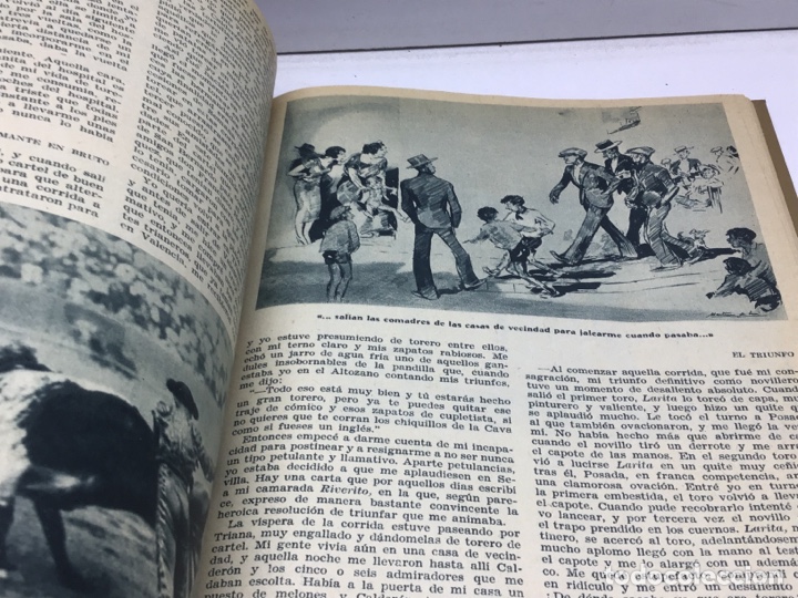 Tauromaquia: LIBRO JUAN BELMONTE-MATADOR DE TOROS SU VIDA Y SUS HAZAÑAS-MANUEL CHAVEZ NOGALES -1ª EDICION 1935 - Foto 7 - 303389148