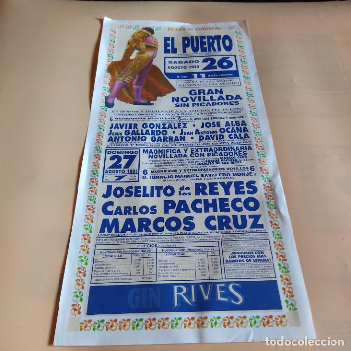Tauromaquia: EL PUERTO DE SANTAMARIA 1995.JOSELITO DE LOS REYES.CARLOS PACHECO.MARCOS CRUZ.DAVID CALA.
