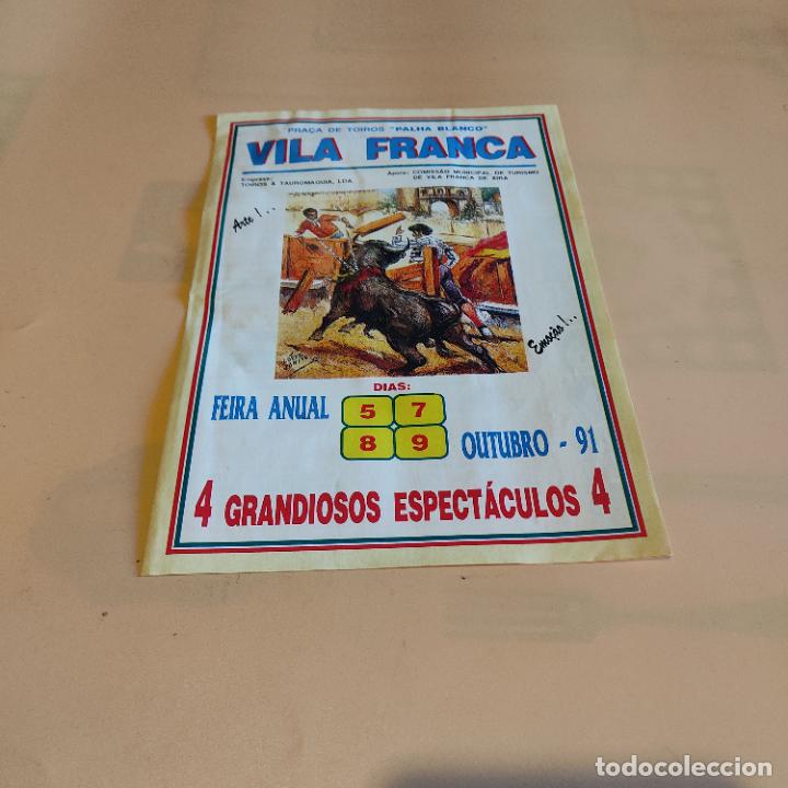 Tauromaquia: VILA FRANCA 1991.ANTONIO TELLES.JOAO SALGUERO.RUI SALVADOR.PAULO CAETANO.PACO DODDOLI.