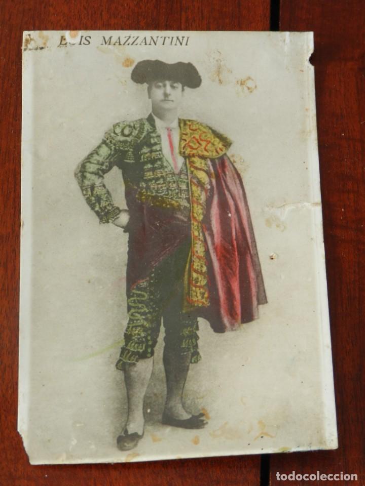 Stierkampf: FOTO POSTAL DE TOROS: TORERO TORERO LUIS MANZANTINI, NO CIRCULADA.