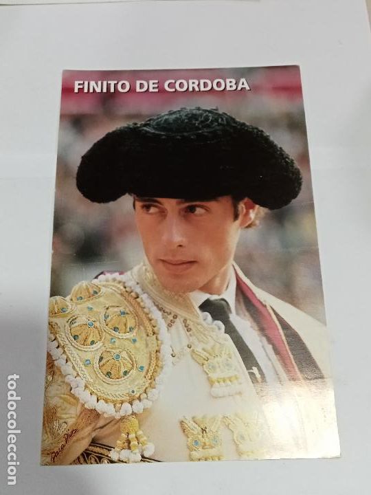 Tauromaquia: LAMINA. IMAGEN DE TORERO. TAUROMAQUIA. FINITO DE CORDOBA. 16 X 25CM