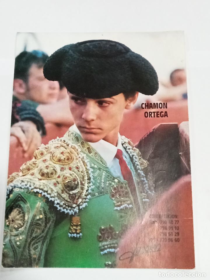 Tauromaquia: LAMINA. IMAGEN DE TORERO. TAUROMAQUIA. CHAMON ORTEGA. 15 X 21 CM